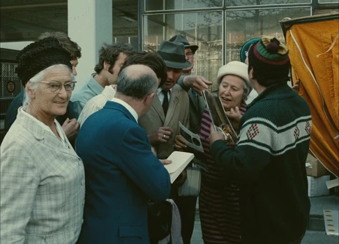 Still frame 312 from Traffic (1971) directed by Jacques Tati