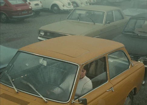 Still frame 315 from Traffic (1971) directed by Jacques Tati
