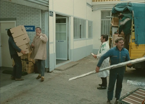 Still frame 34 from Traffic (1971) directed by Jacques Tati