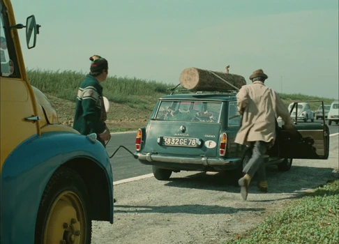 Still frame 42 from Traffic (1971) directed by Jacques Tati