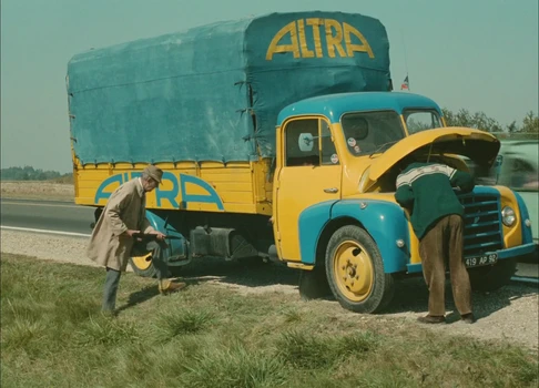 Still frame 54 from Traffic (1971) directed by Jacques Tati