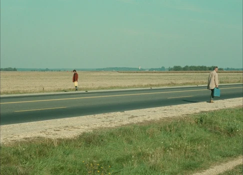 Still frame 58 from Traffic (1971) directed by Jacques Tati