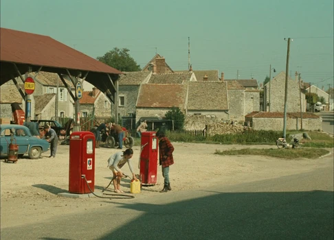 Still frame 63 from Traffic (1971) directed by Jacques Tati
