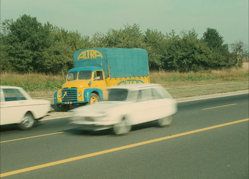 Still frame 69 from Traffic (1971) directed by Jacques Tati