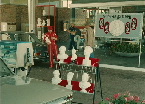 Still frame 72 from Traffic (1971) directed by Jacques Tati
