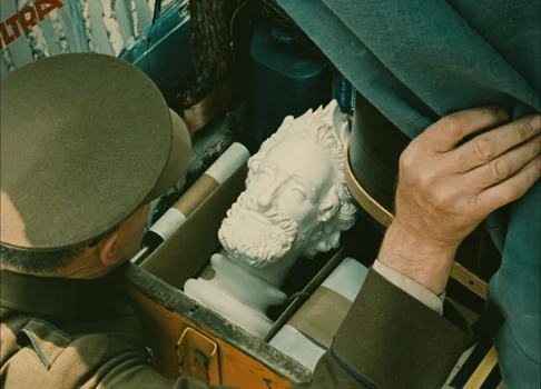 Still frame 77 from Traffic (1971) directed by Jacques Tati