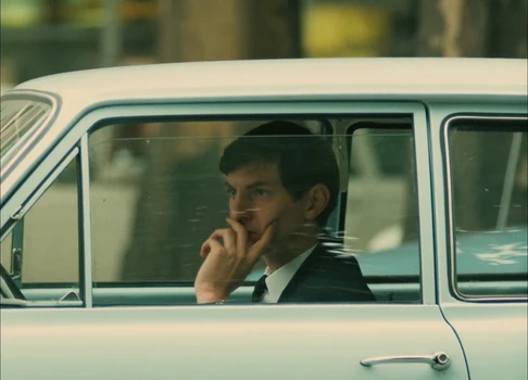 Still frame 81 from Traffic (1971) directed by Jacques Tati