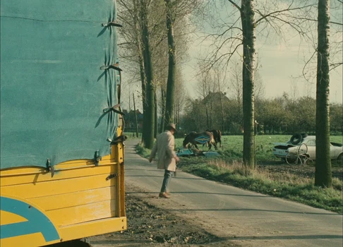 Still frame 82 from Traffic (1971) directed by Jacques Tati