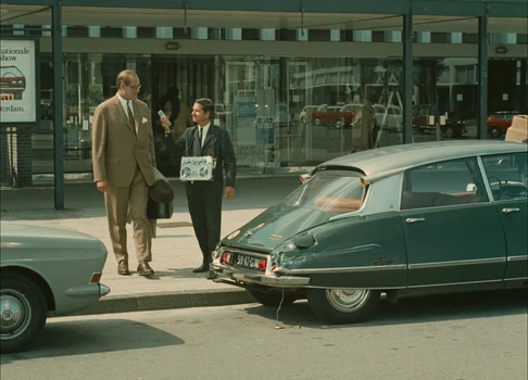 Still frame 93 from Traffic (1971) directed by Jacques Tati