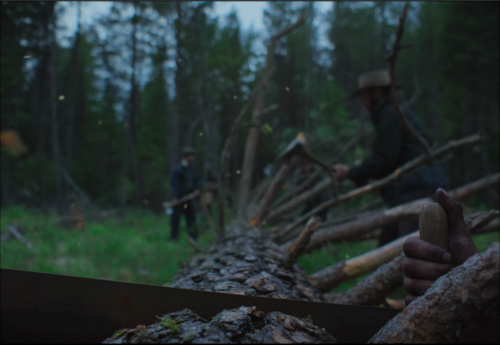 Still frame 186 from Train Dreams (2025) directed by Clint Bentley