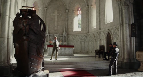 Still frame 145 from Wake Up Dead Man (2025) directed by Rian Johnson
