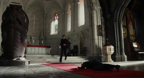 Still frame 153 from Wake Up Dead Man (2025) directed by Rian Johnson