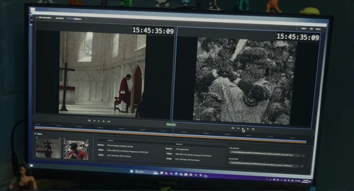 Still frame 161 from Wake Up Dead Man (2025) directed by Rian Johnson