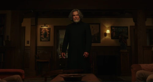 Still frame 214 from Wake Up Dead Man (2025) directed by Rian Johnson