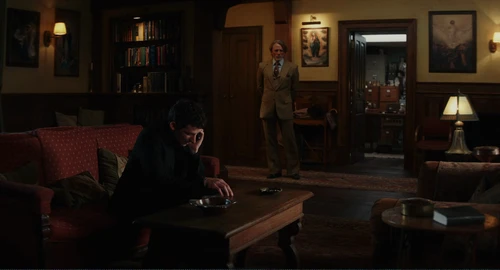 Still frame 240 from Wake Up Dead Man (2025) directed by Rian Johnson