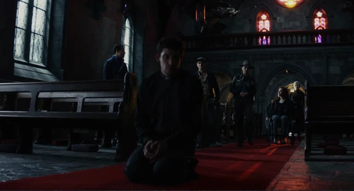 Still frame 301 from Wake Up Dead Man (2025) directed by Rian Johnson