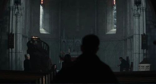 Still frame 324 from Wake Up Dead Man (2025) directed by Rian Johnson