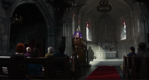 Still frame 56 from Wake Up Dead Man (2025) directed by Rian Johnson