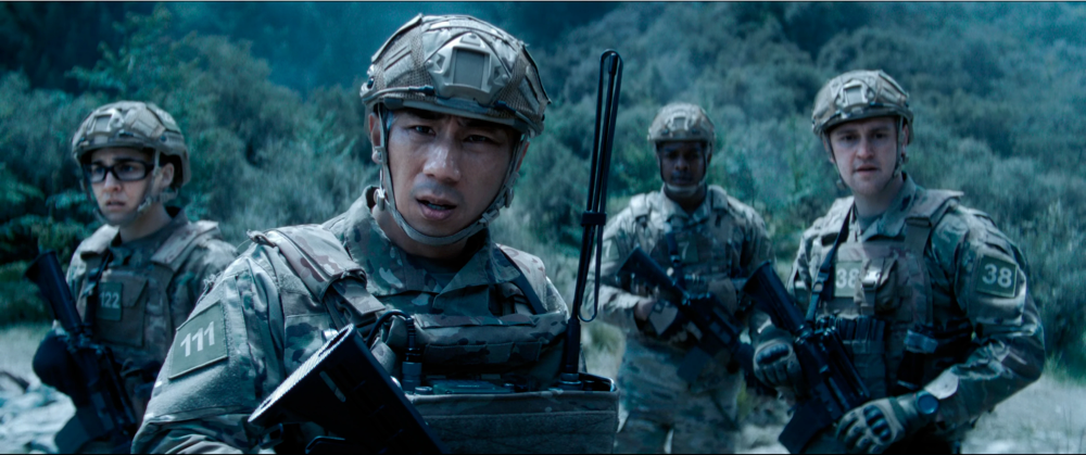 Still frame 86 from War Machine (2026) directed by Patrick Hughes