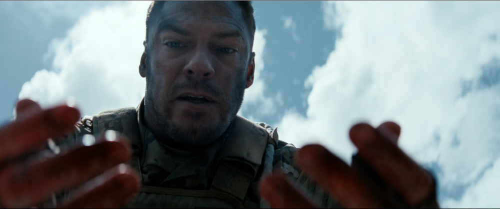 Still frame 105 from War Machine (2026) directed by Patrick Hughes