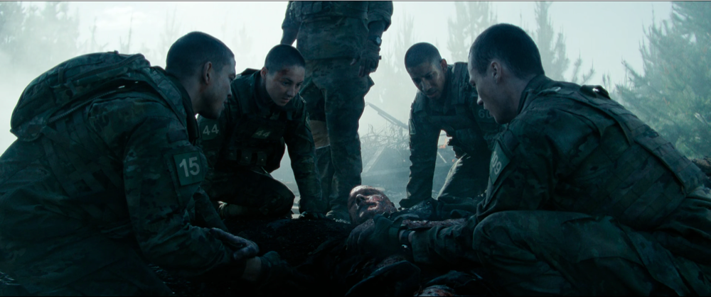 Still frame 131 from War Machine (2026) directed by Patrick Hughes