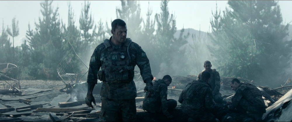 Still frame 133 from War Machine (2026) directed by Patrick Hughes