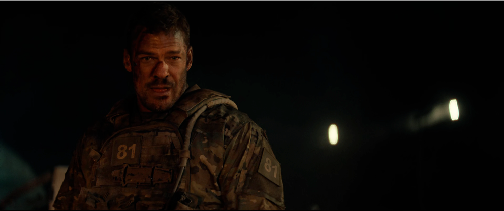 Still frame 185 from War Machine (2026) directed by Patrick Hughes