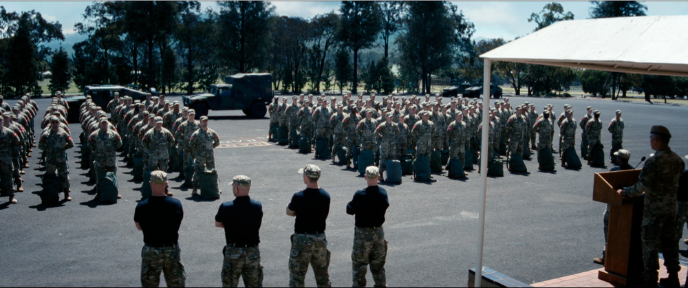 Still frame 20 from War Machine (2026) directed by Patrick Hughes