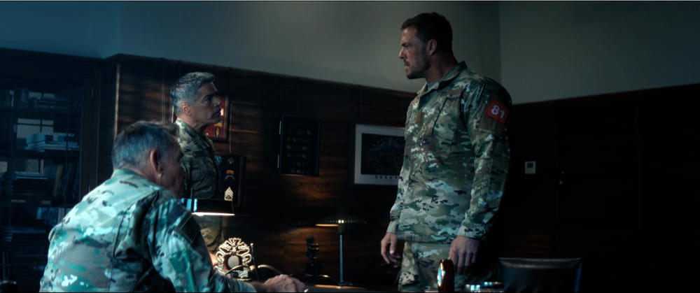 Still frame 50 from War Machine (2026) directed by Patrick Hughes