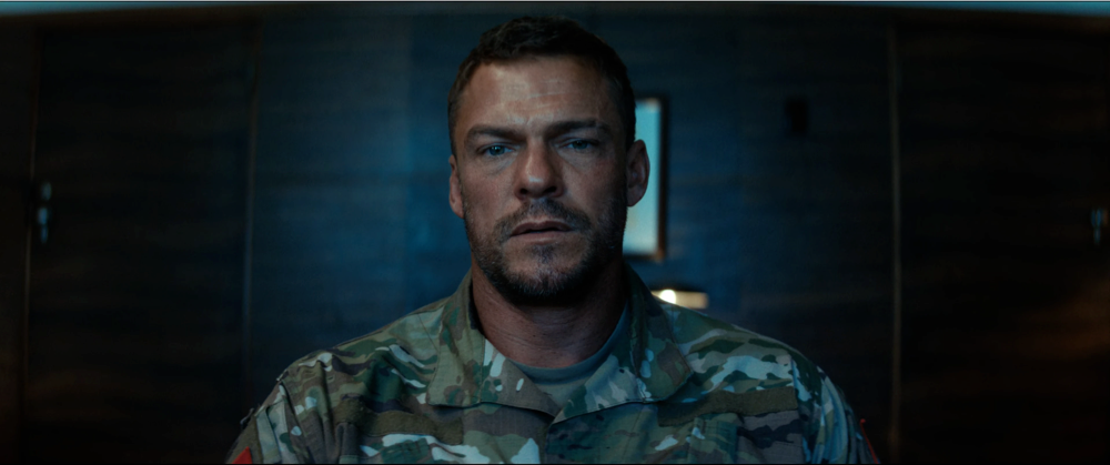 Still frame 54 from War Machine (2026) directed by Patrick Hughes