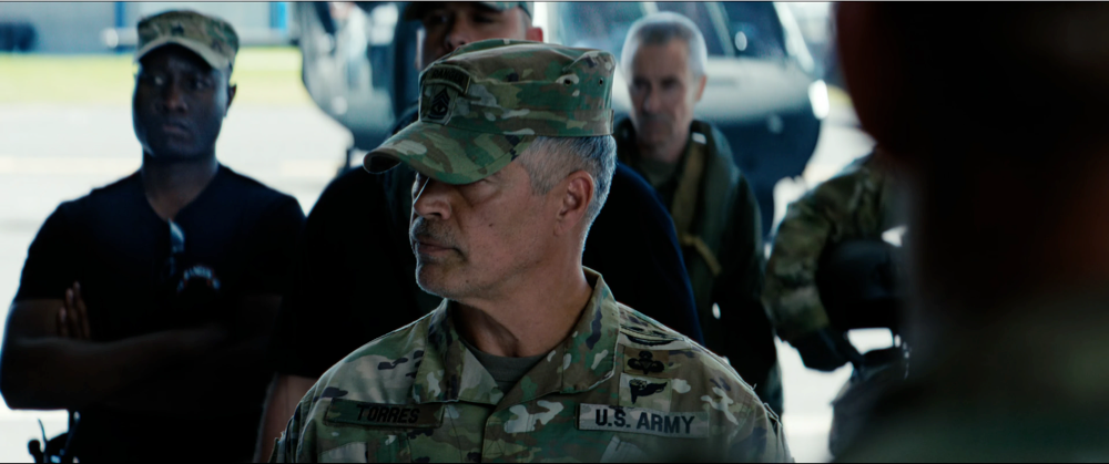Still frame 58 from War Machine (2026) directed by Patrick Hughes
