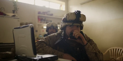 Still frame 73 from Warfare (2025) directed by Alex Garland, Ray Mendoza