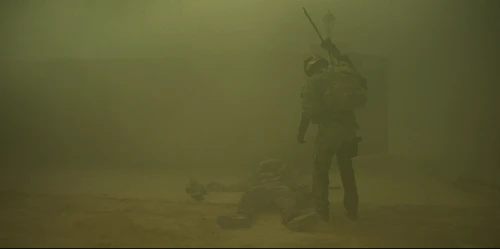 Still frame 103 from Warfare (2025) directed by Alex Garland, Ray Mendoza