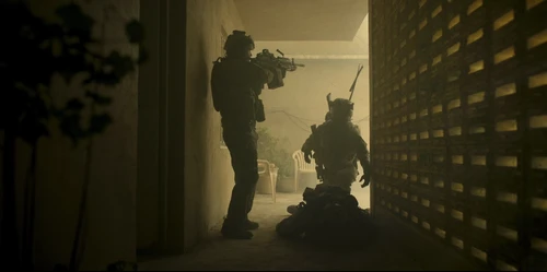 Still frame 106 from Warfare (2025) directed by Alex Garland, Ray Mendoza