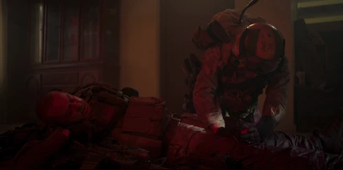 Still frame 113 from Warfare (2025) directed by Alex Garland, Ray Mendoza