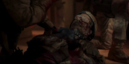 Still frame 117 from Warfare (2025) directed by Alex Garland, Ray Mendoza