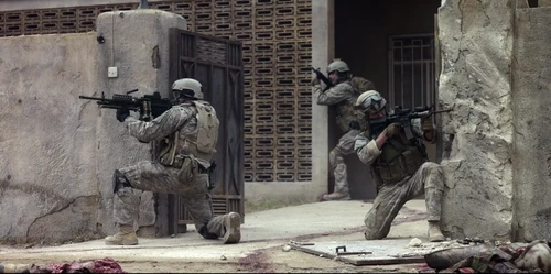 Still frame 128 from Warfare (2025) directed by Alex Garland, Ray Mendoza