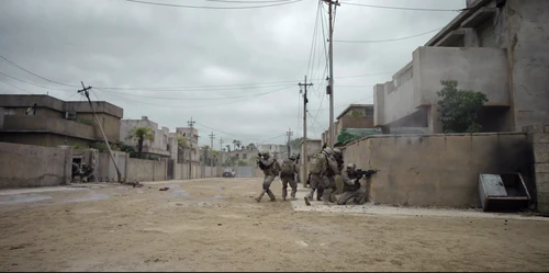 Still frame 130 from Warfare (2025) directed by Alex Garland, Ray Mendoza