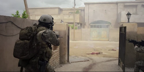 Still frame 145 from Warfare (2025) directed by Alex Garland, Ray Mendoza
