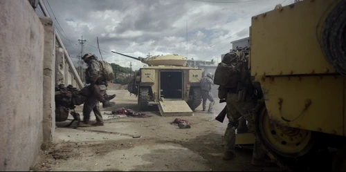 Still frame 156 from Warfare (2025) directed by Alex Garland, Ray Mendoza