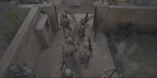 Still frame 165 from Warfare (2025) directed by Alex Garland, Ray Mendoza