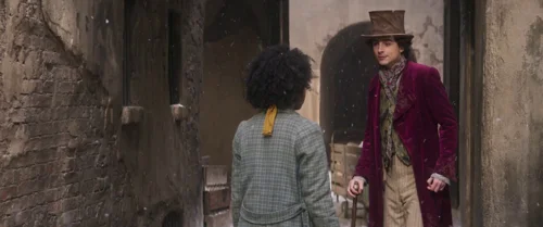 Still frame 32 from Wonka (2023) directed by Paul King