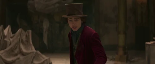 Still frame 54 from Wonka (2023) directed by Paul King