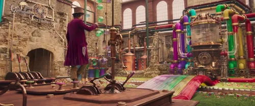 Still frame 92 from Wonka (2023) directed by Paul King
