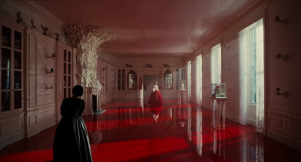 Still frame 130 from Wuthering Heights (2026) directed by Emerald Fennell