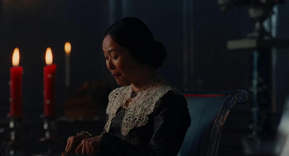 Still frame 137 from Wuthering Heights (2026) directed by Emerald Fennell