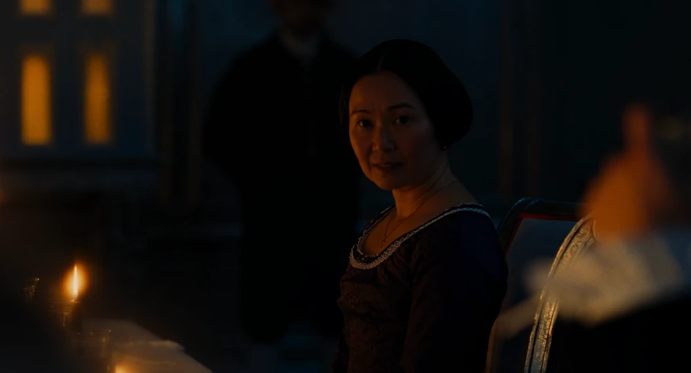 Still frame 165 from Wuthering Heights (2026) directed by Emerald Fennell