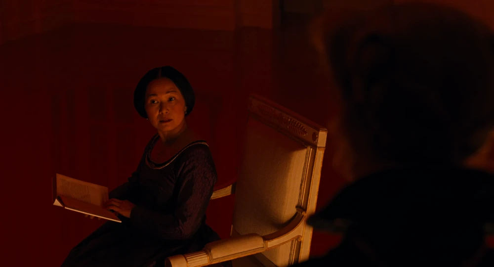 Still frame 217 from Wuthering Heights (2026) directed by Emerald Fennell