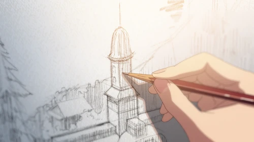 Still frame 105 from Your Name. (2016) directed by Makoto Shinkai