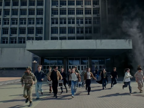 Still frame 18 from Apashe & Alina Pash - Kyiv (2026) directed by Adrian Villagomez
